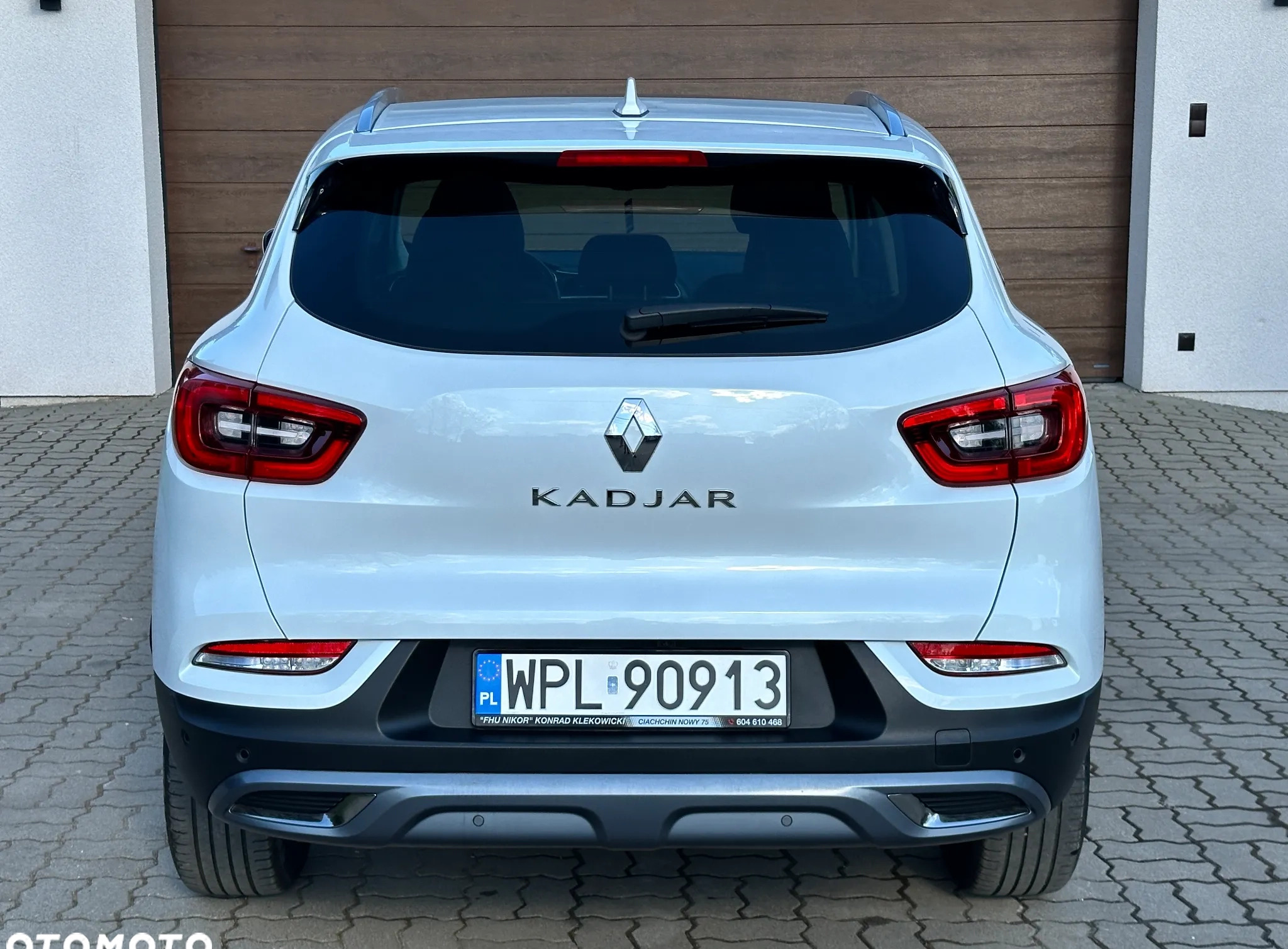 Renault Kadjar cena 83700 przebieg: 52273, rok produkcji 2020 z Płock małe 704